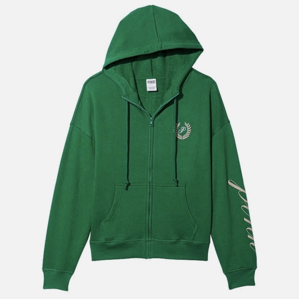 PINK Victoria's Secret Green Hoodie